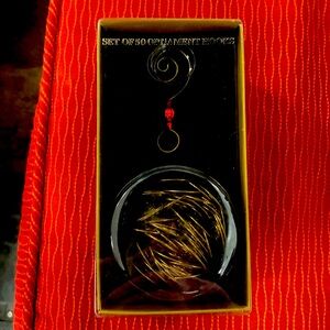 Set Of 50 VTG Dillards Ornament Hooks New Never Used.